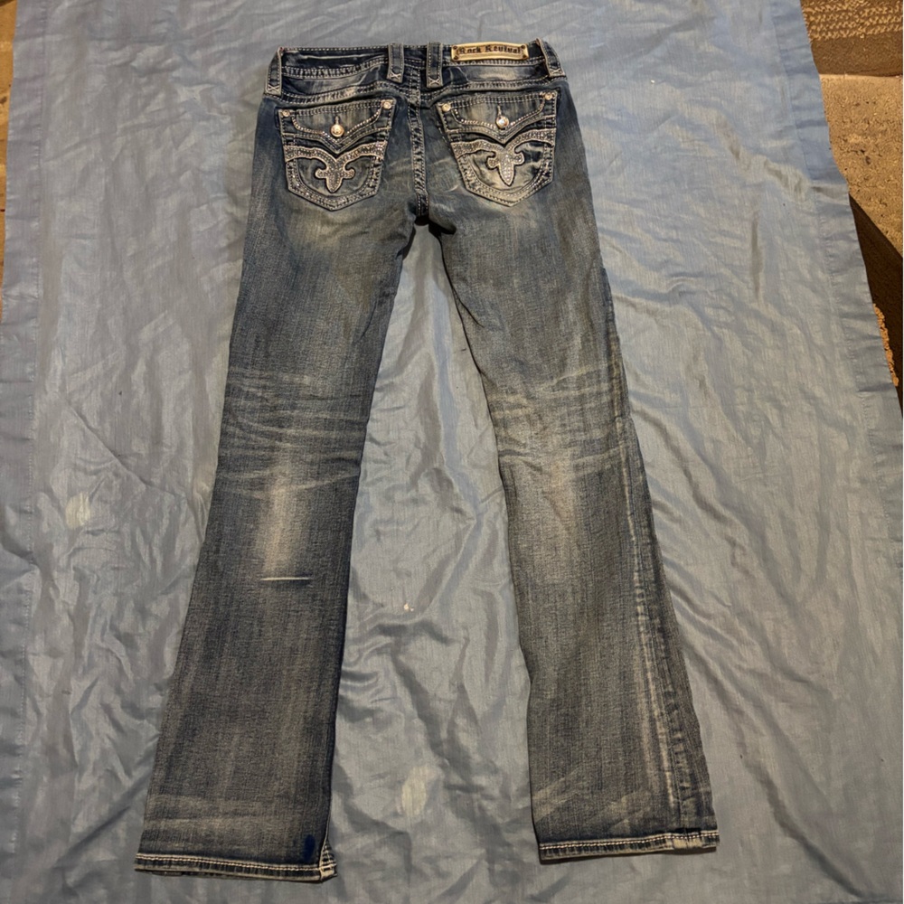 Rock revival jeans, size 26, inseam 31 great look feel and design